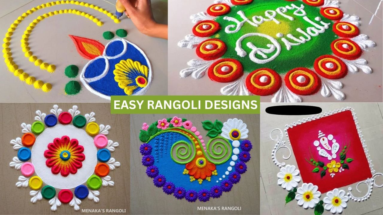 easy rangoli designs